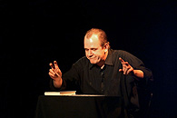 Wolfgang Nitschke auf der Bühne