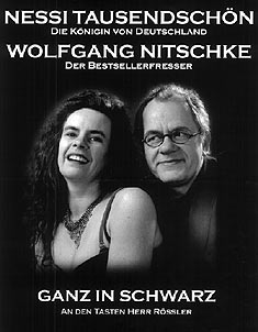 Nessi Tausendschön und Wolfgang Nitschke - Ganz in schwarz